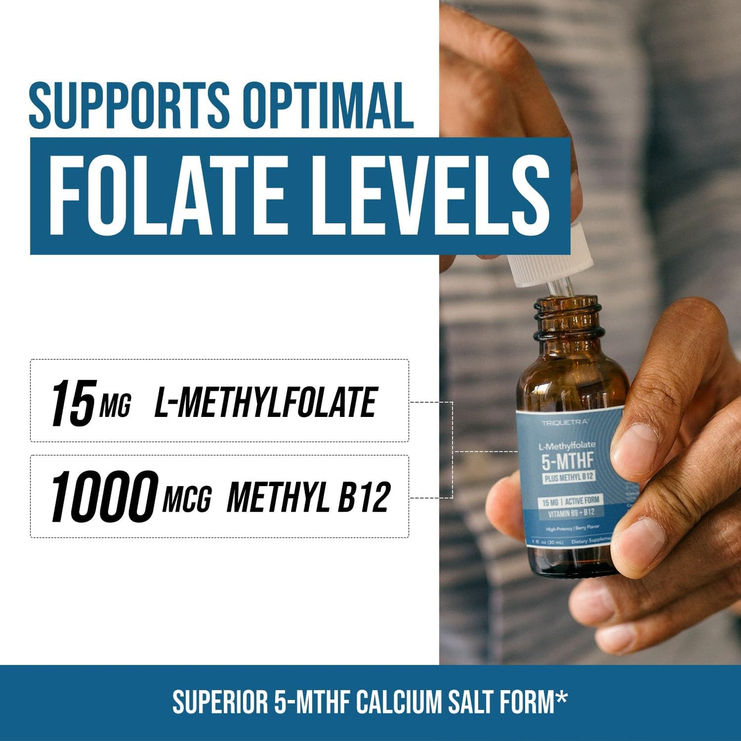 L-Methylfolate (15 mg) Plus Methyl B12