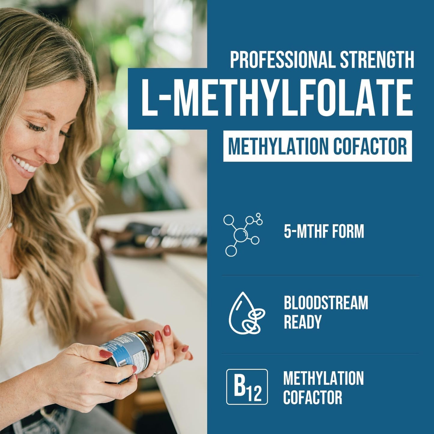 L-Methylfolate (15 mg) Plus Methyl B12