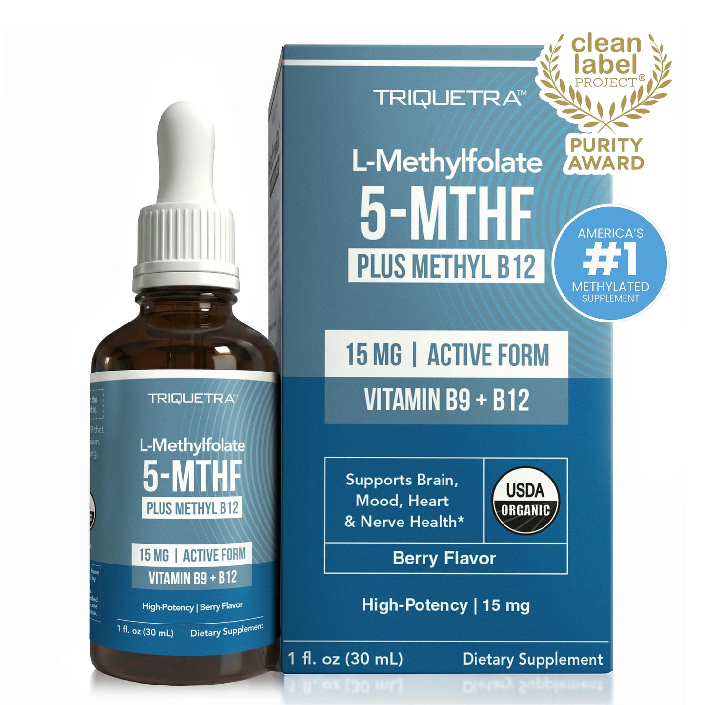 L-Methylfolate (15 mg) Plus Methyl B12