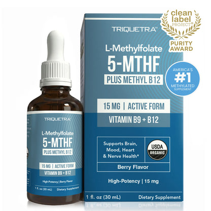 L-Methylfolate (15 mg) Plus Methyl B12